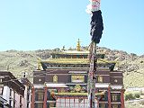 Tibet 07 03 Shigatse Tashilhunpo Kelsang Temple Courtyard